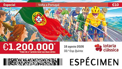 Fração Lotaria Clássica 33.ª - Volta a Portugal 