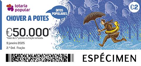 Fração Lotaria Popular 02.ª - Ditos Populares