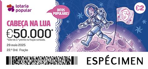 Fração Lotaria Popular 22.ª - Ditos Populares